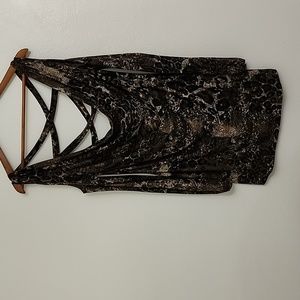 Sugar and Spice Cowl Neck Dress